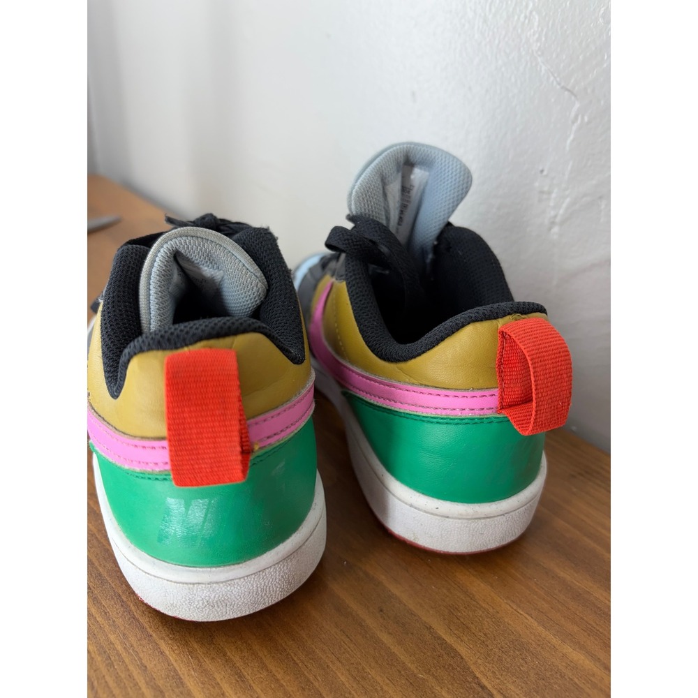 Nike Court Borough Low 2 Kids Shoes Multicolor DV5456-004 Size 4Y - Picture 4 of 8